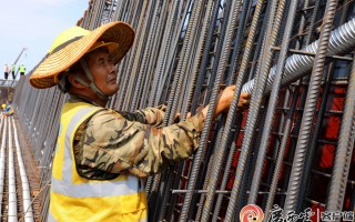 冲刺2028年通车目标！合湛高铁广西段“五一”假期建设鏖战正酣